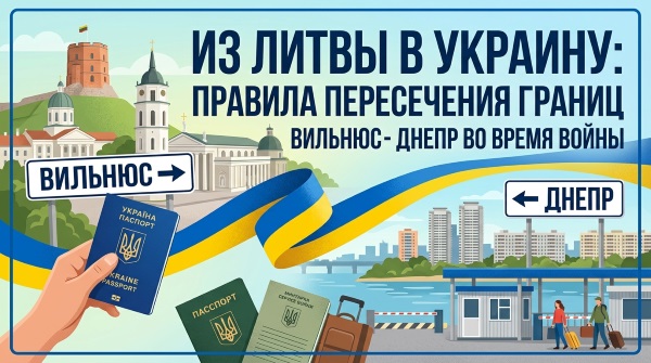 Правила проезда из Литвы в Украину